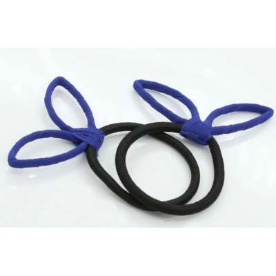 Fancy plastic hair accessories ,girls eyes-attention hair rubber ties